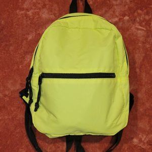 Mini neon green/yellow backpack